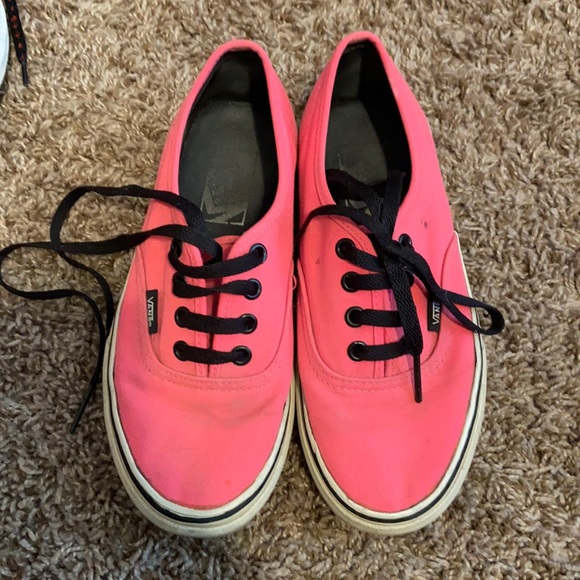 Vans Shoes - Women’s Neon Pink Vans